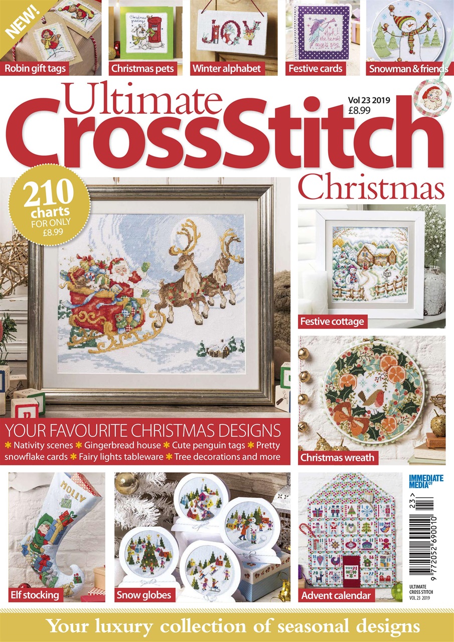 The World of Cross Stitching Magazine - Ultimate Cross Stitch Christmas ...