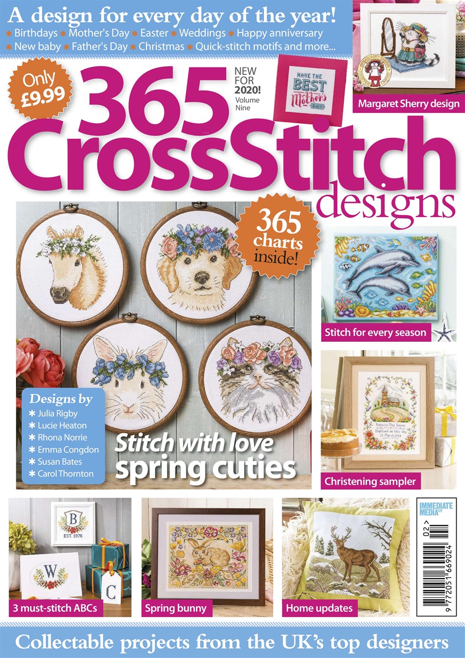 The World of Cross Stitching Magazine 365 Cross Stitch Designs 2020