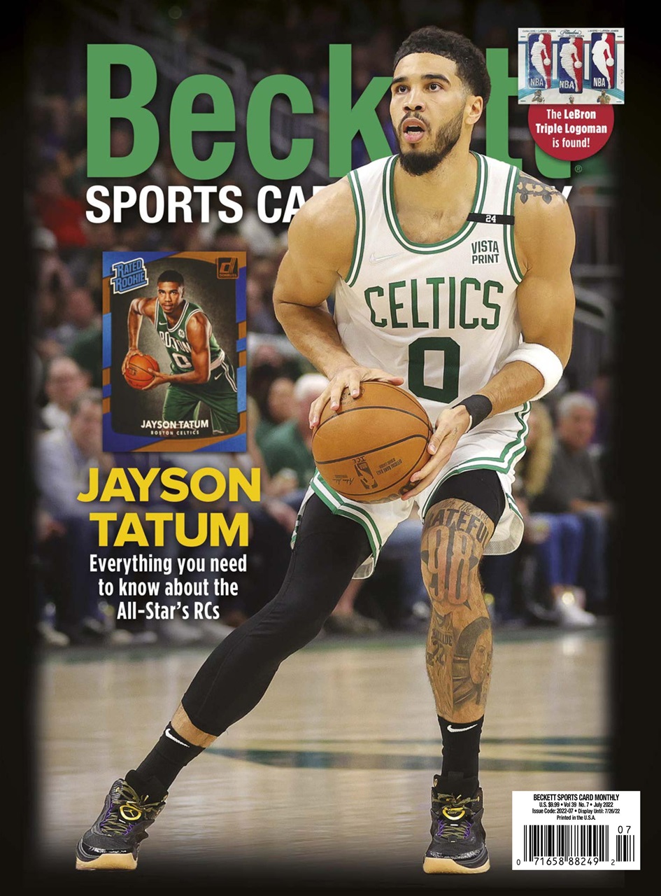 Sports Card Monthly Magazine July 2022 Subscriptions Pocketmags