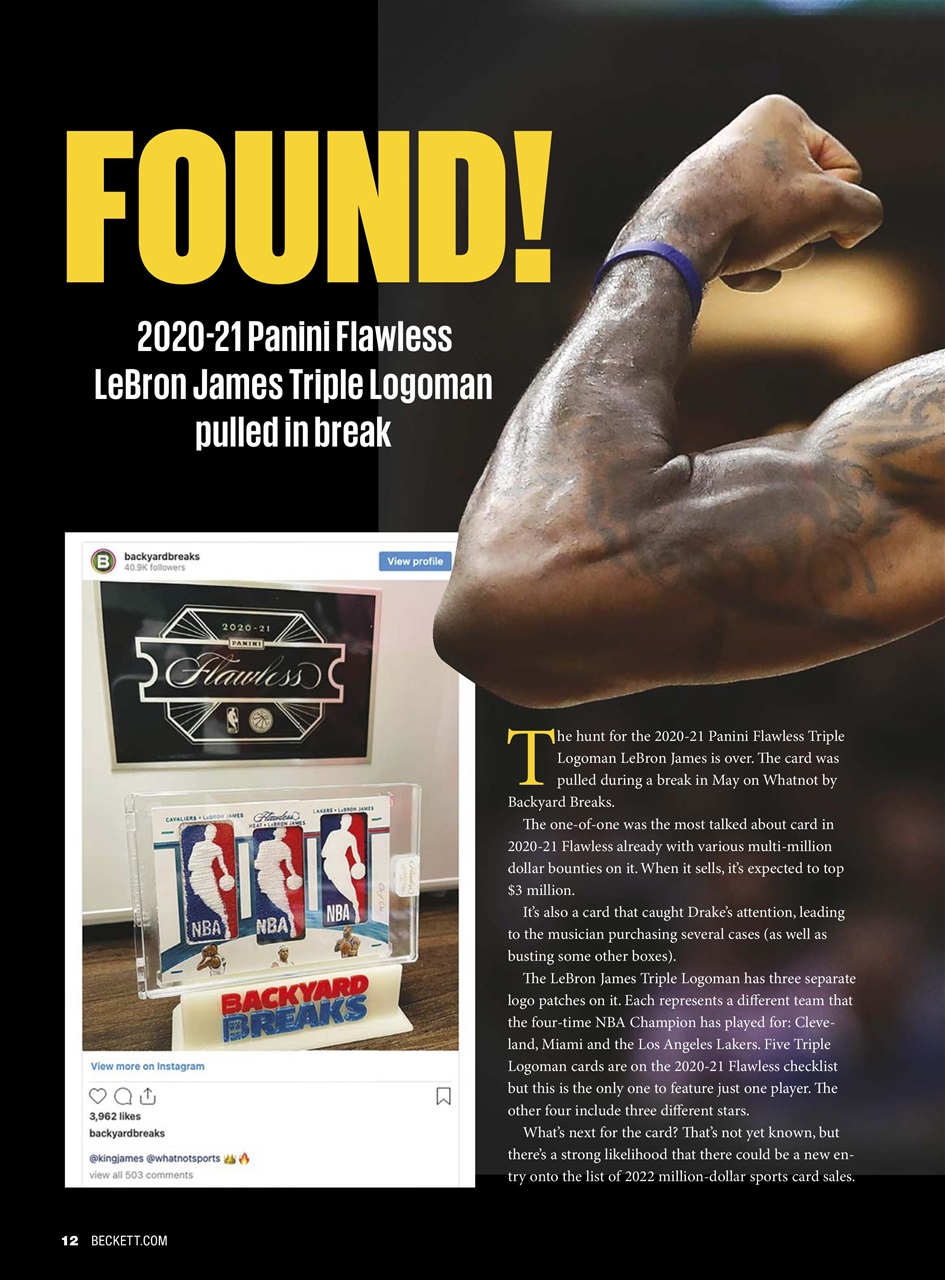 Sports Card Monthly Magazine July 2022 Subscriptions Pocketmags