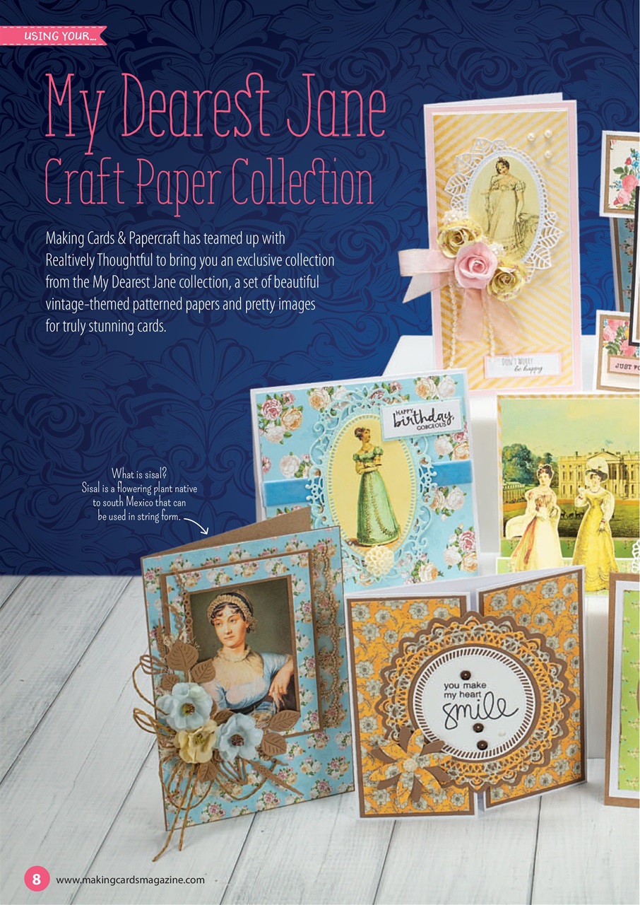 Making Cards & Papercraft Magazine JulyAugust 2022 Subscriptions