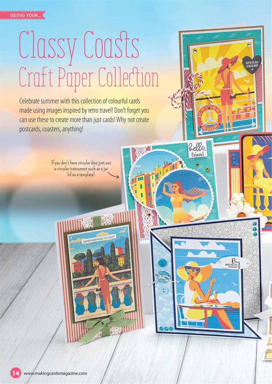 Making Cards & Papercraft Magazine JulyAugust 2022 Subscriptions