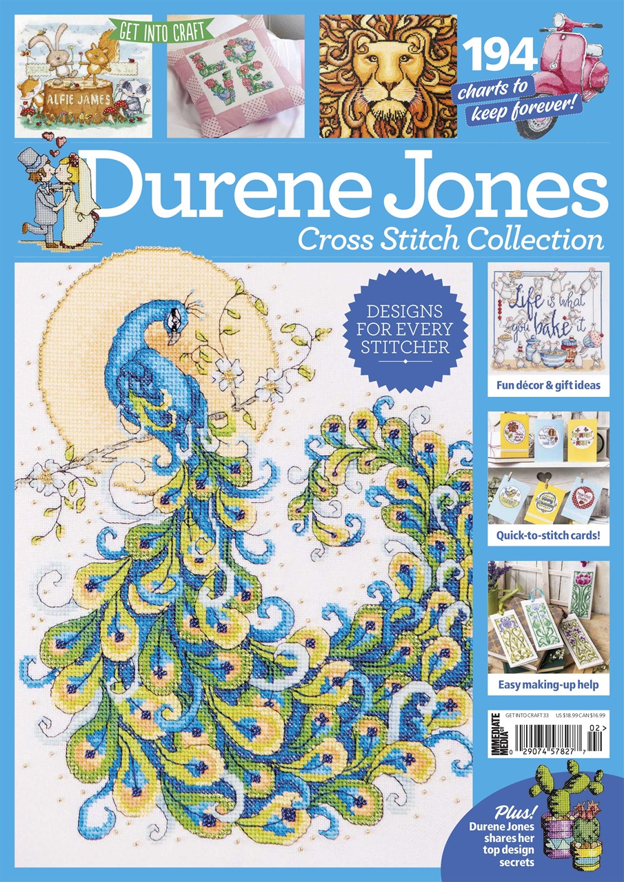 The World of Cross Stitching Magazine Durene Jones Collection Special