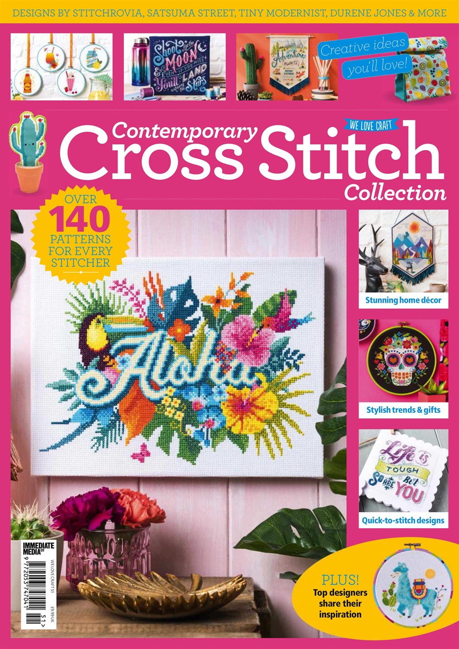 The World of Cross Stitching Magazine Contemporary Cross Stitch