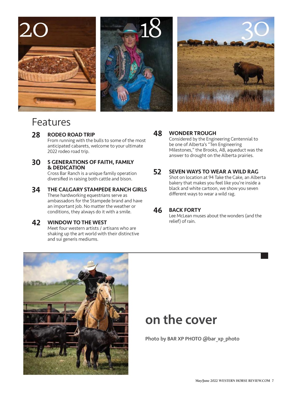 Western Horse Review Magazine Western Horse Review May/June 2022 Back