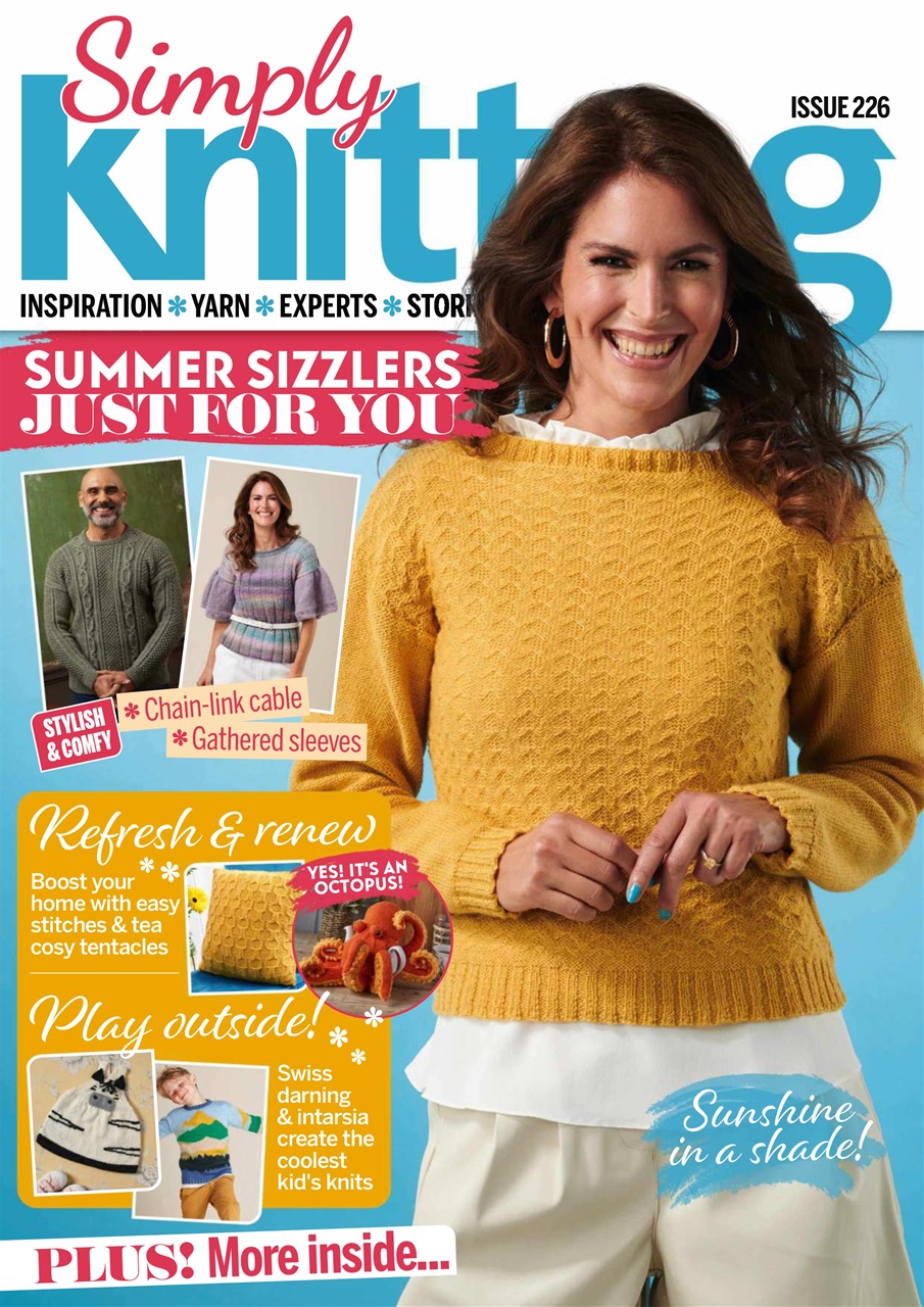 Simply Knitting Magazine - August 2022 Subscriptions | Pocketmags