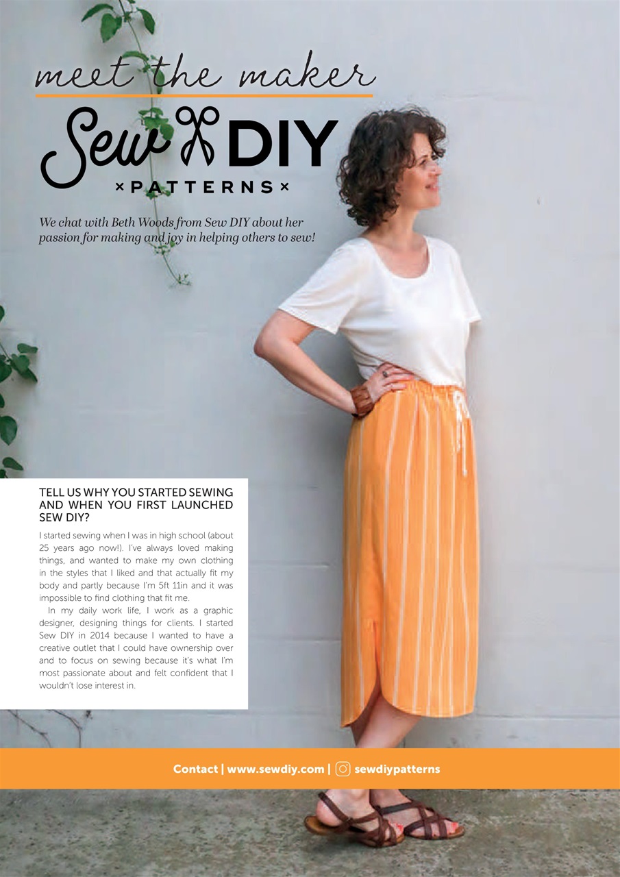 The Pattern Pages Sewing Magazine ISSUE 27 Back Issue