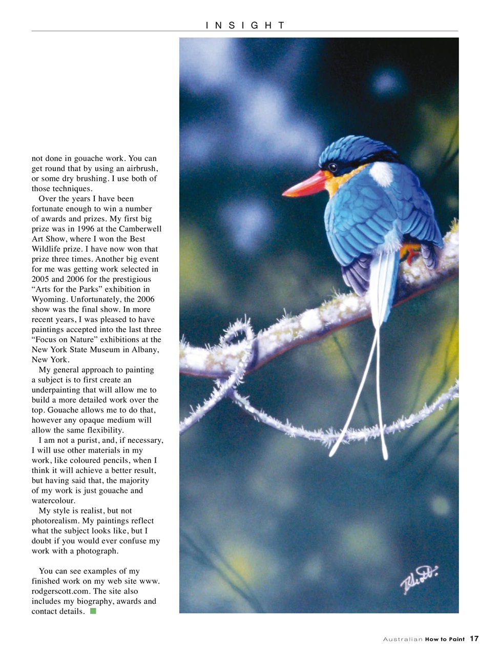 Australian How to Paint Magazine How to Paint 42 Back Issue