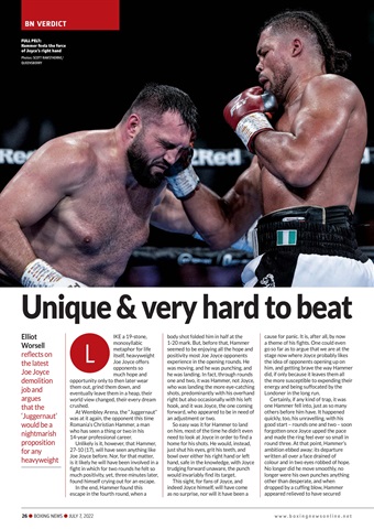 Boxing News Magazine - July 7 2022 Subscriptions | Pocketmags