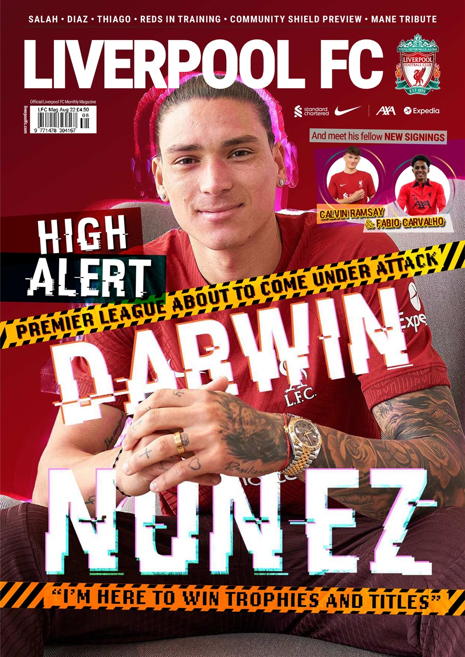 Liverpool FC Magazine Aug22 Subscriptions Pocketmags