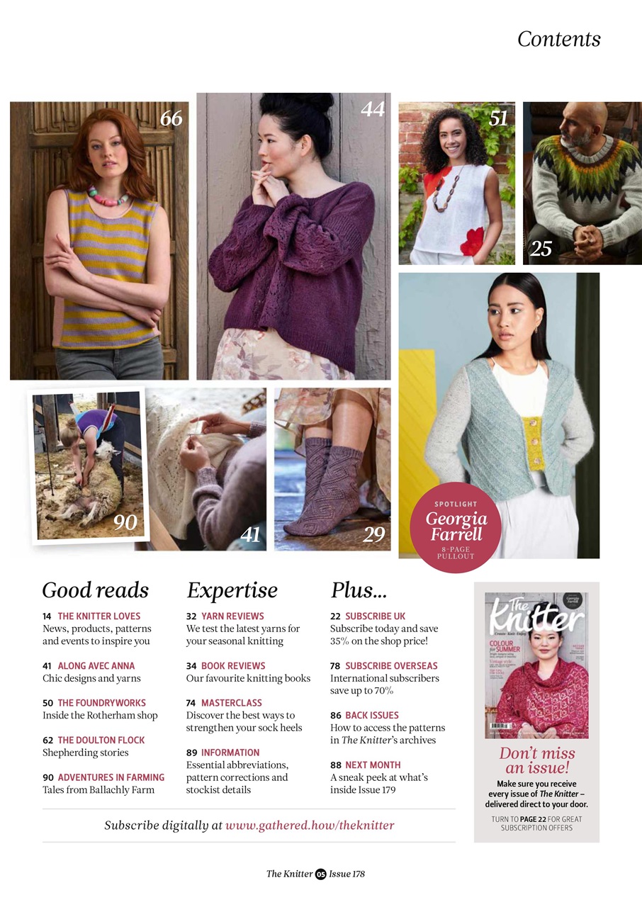 The Knitter Magazine - Issue 178 Subscriptions | Pocketmags