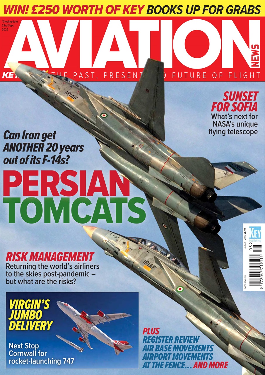 Aviation News Magazine - August 2022 Subscriptions | Pocketmags