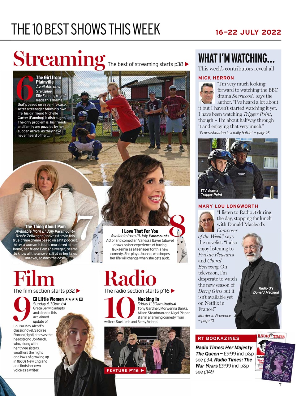 Radio Times Magazine 1622nd July 2022 Subscriptions Pocketmags