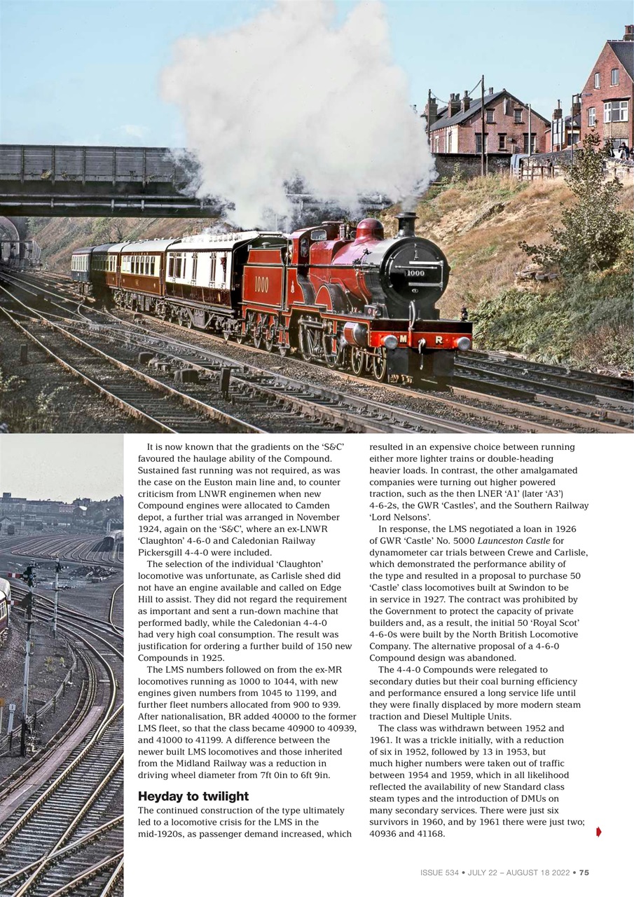 Steam Railway Magazine 534 Subscriptions Pocketmags
