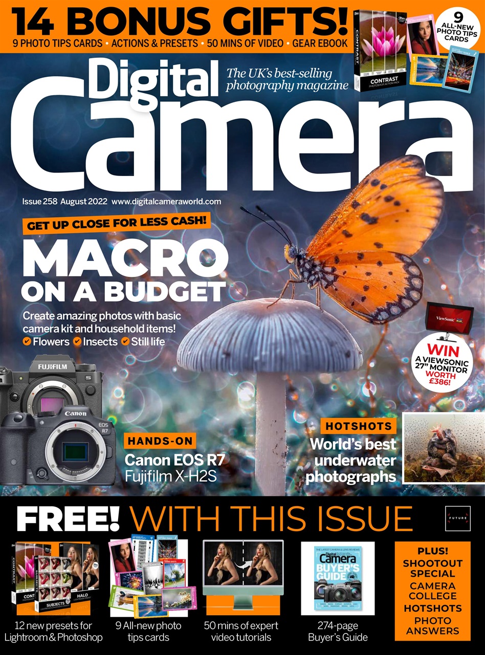 Digital Camera World Magazine August 2022 Subscriptions Pocketmags