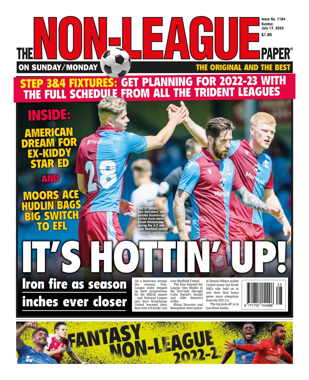 The NonLeague Football Paper Magazine 17 Jul 2022 Subscriptions