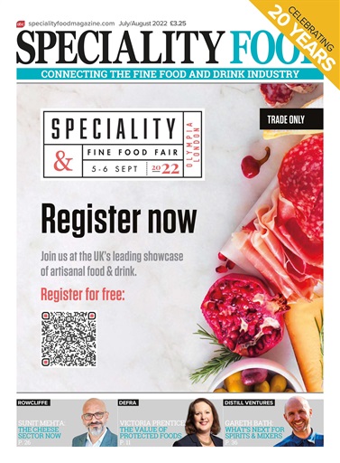 Speciality Food Magazine - Jul-Aug-22 Back Issue