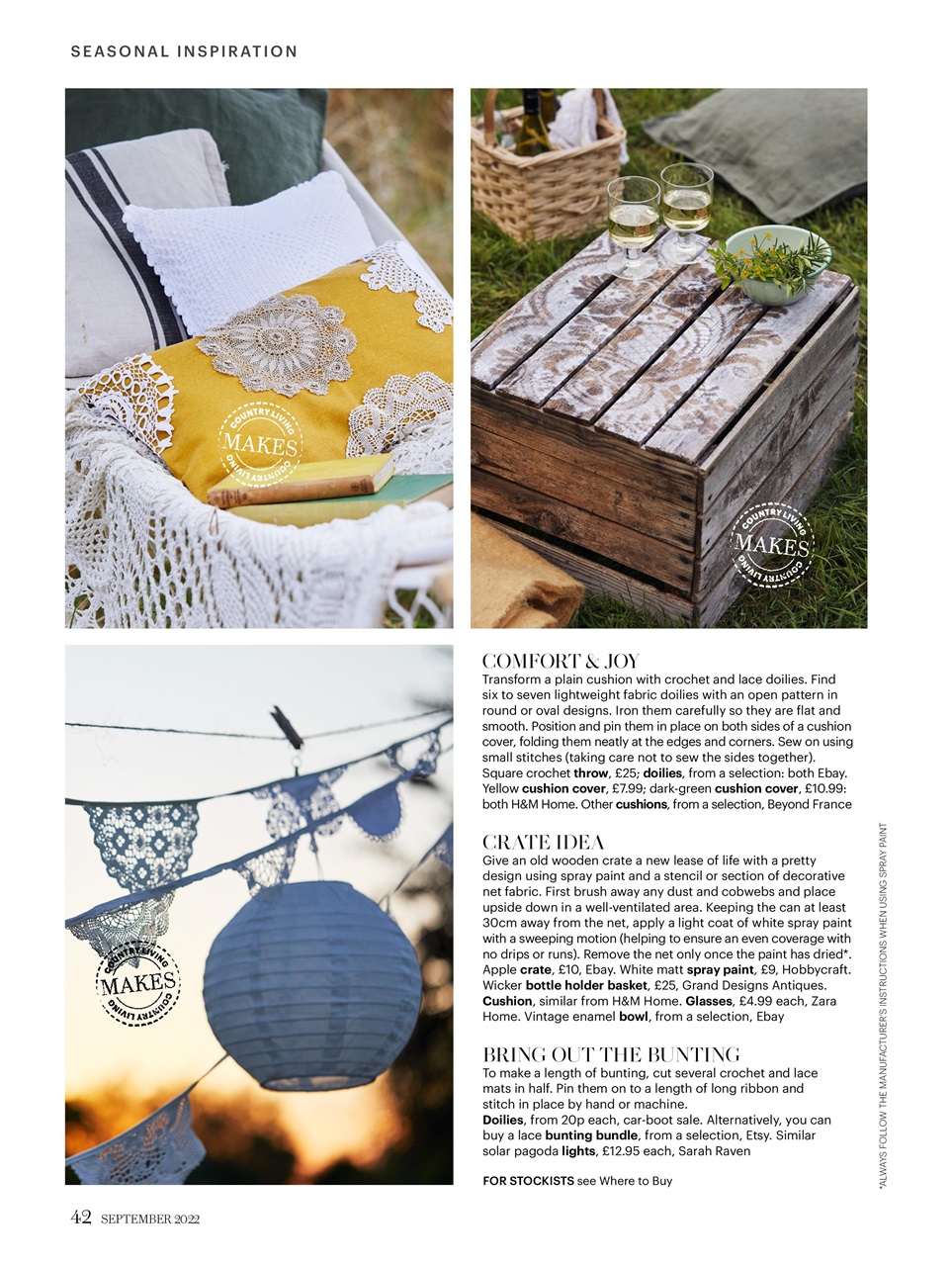 Country Living Magazine - Sep-22 Subscriptions | Pocketmags