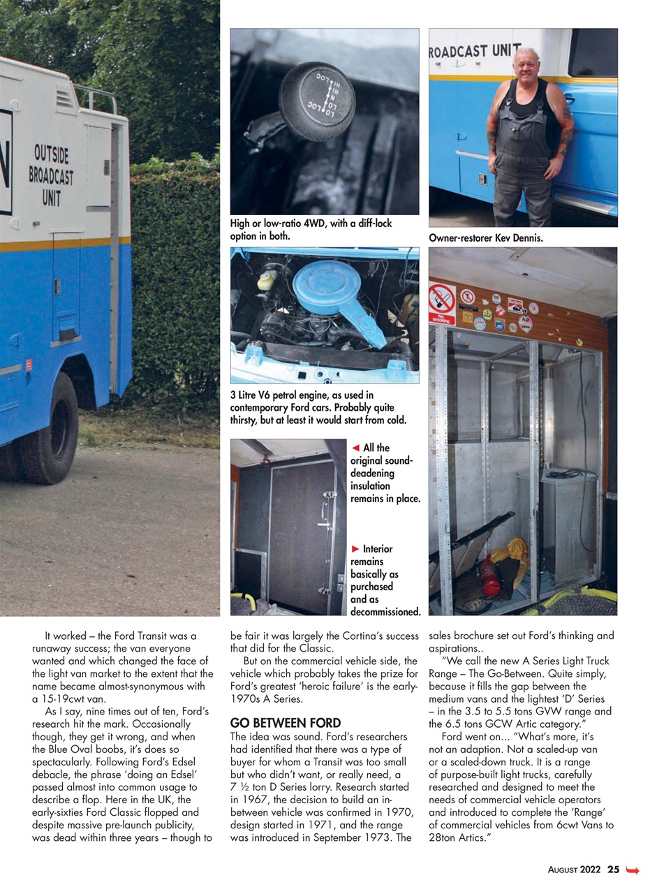 Classic & Vintage Commercials Magazine - Aug-22 Subscriptions | Pocketmags