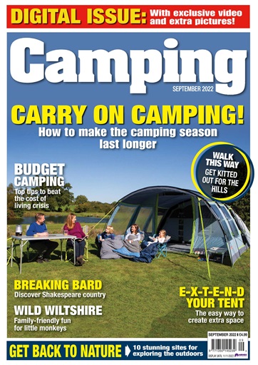 Camping Magazine - September 2022 - Carry On Camping Back Issue