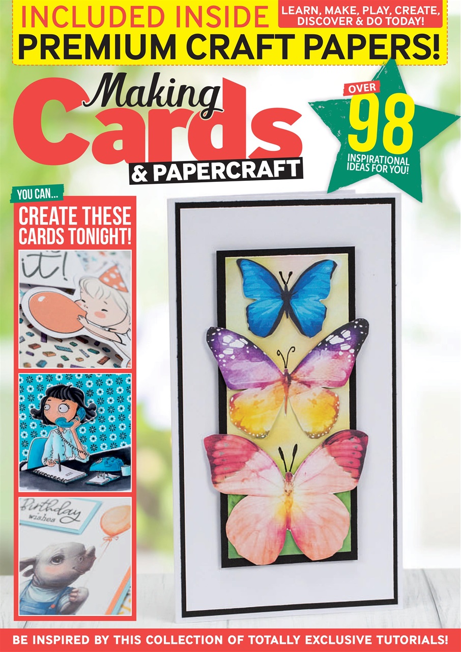 Making Cards & Papercraft Magazine Subscriptions and Sept/Oct 2022 Issue
