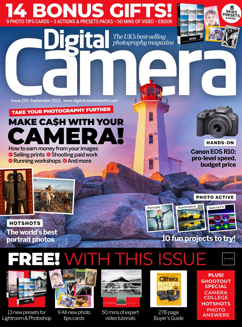 Digital Camera World Magazine September 2022 Subscriptions Pocketmags