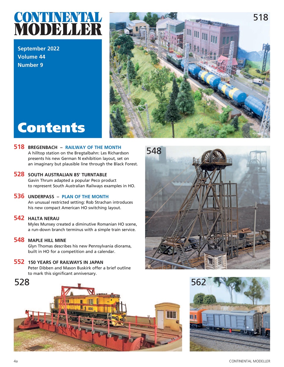 Continental Modeller Magazine - Sep-22 Back Issue