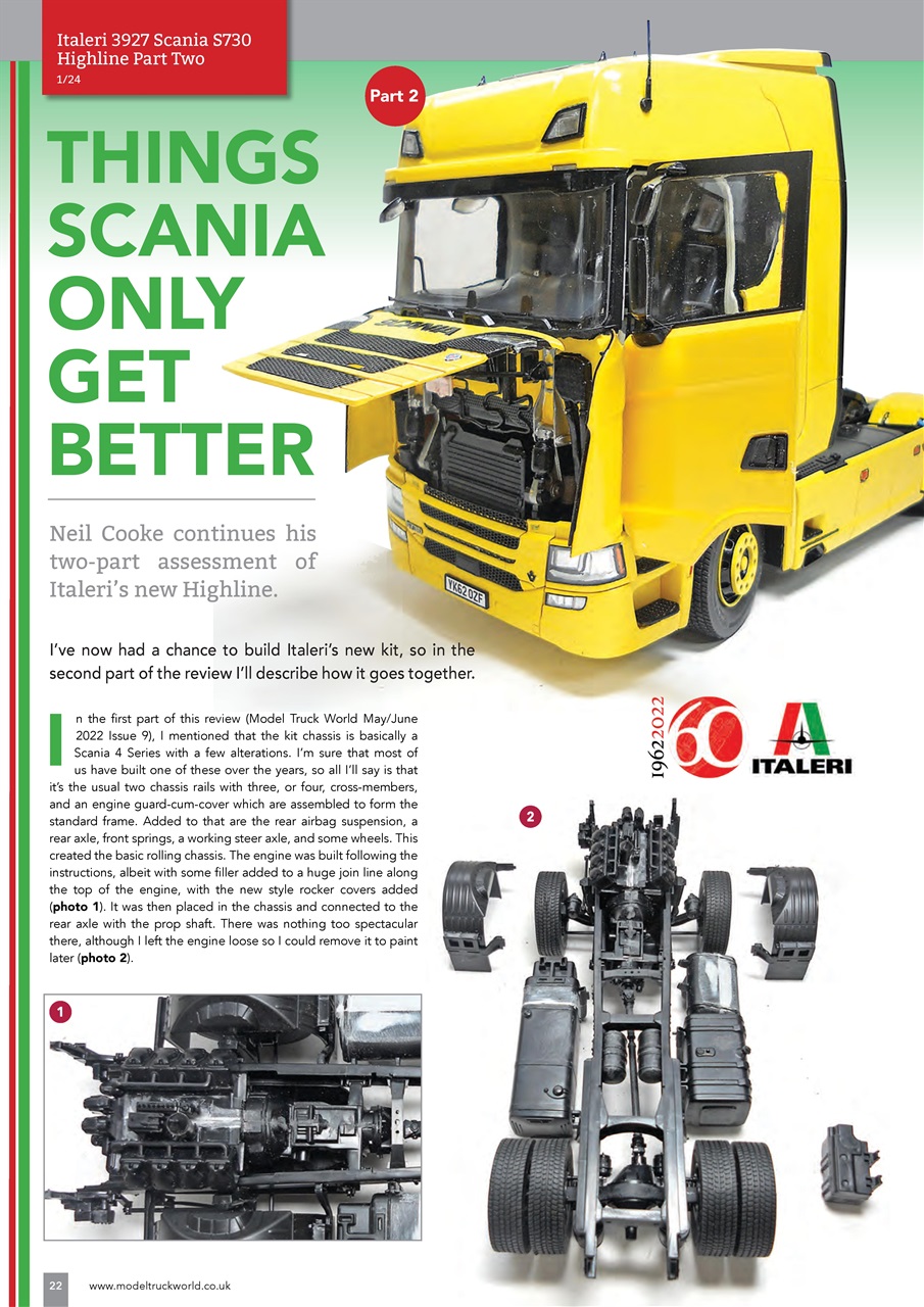 Model Car Truck Motorcycles World Magazine Jul/ Aug 2022 Back Issue