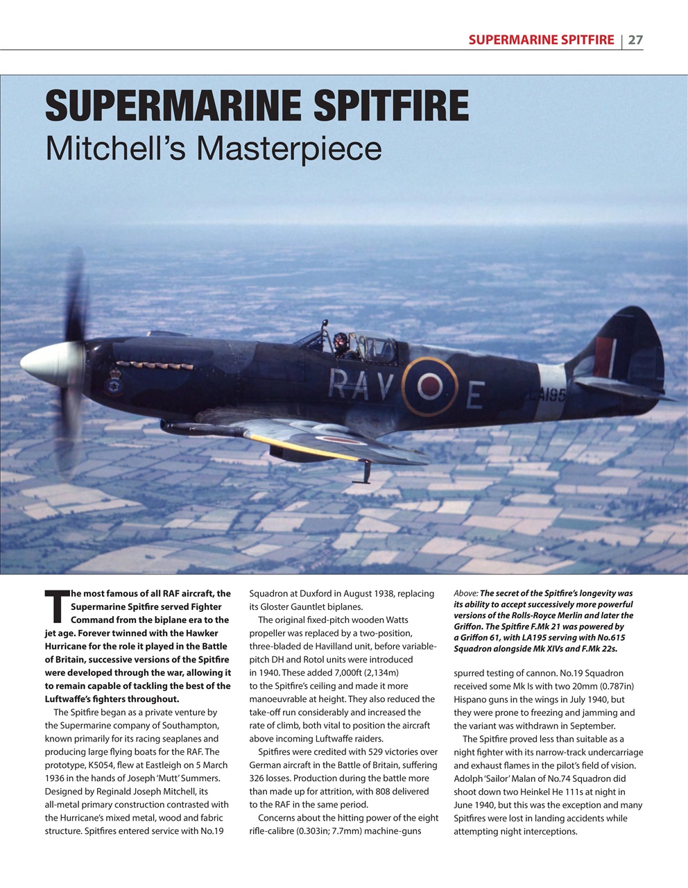 Aviation Archive Magazine - Issue 63 Subscriptions | Pocketmags