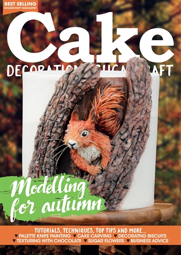 Deagostini Cake Decorating Magazine ISSUE 114 WITH WILD ROSE CUTTER 