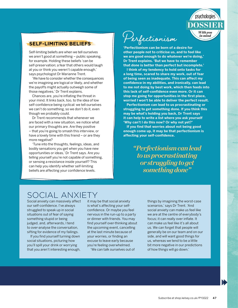 Psychologies Magazine - Oct-22 Subscriptions | Pocketmags
