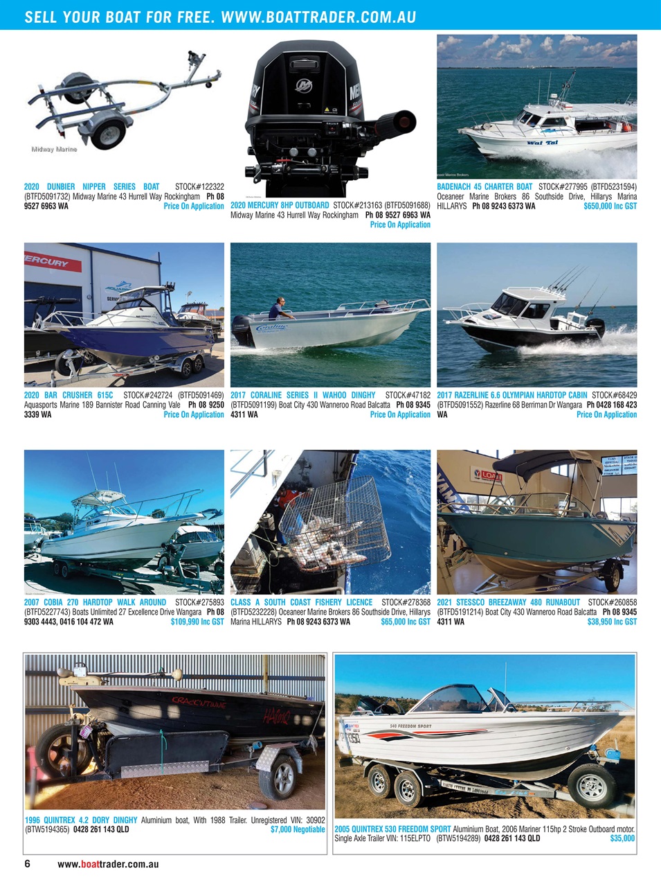 Boat Trader Australia Magazine 2208 Back Issue