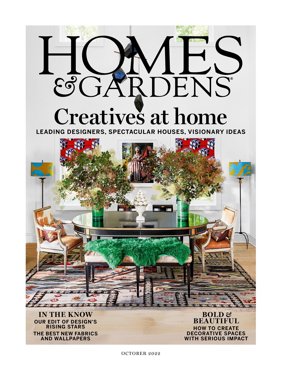 Homes & Gardens Magazine October 2022 Subscriptions Pocketmags
