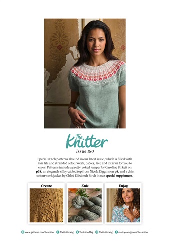 The Knitter Magazine - Issue 180 Subscriptions | Pocketmags