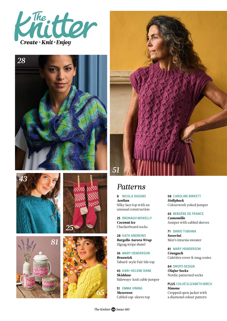 The Knitter Magazine - Issue 180 Subscriptions | Pocketmags