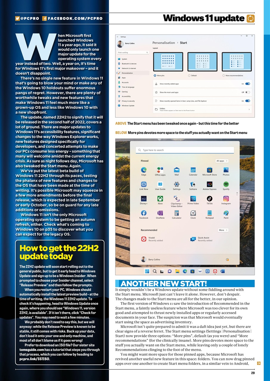 PC Pro Magazine - November 2022 Subscriptions | Pocketmags