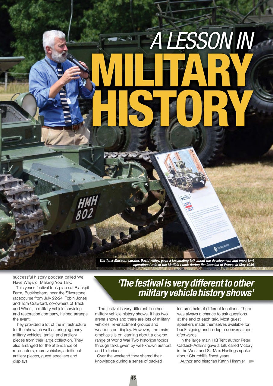 Classic Military Vehicle Magazine October 2022 Back Issue