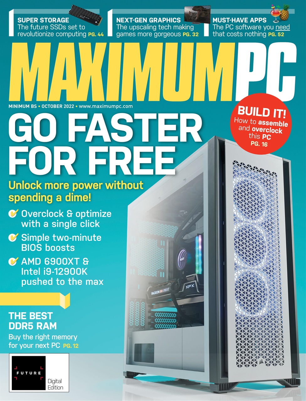 Maximum PC Magazine October 2022 Subscriptions Pocketmags