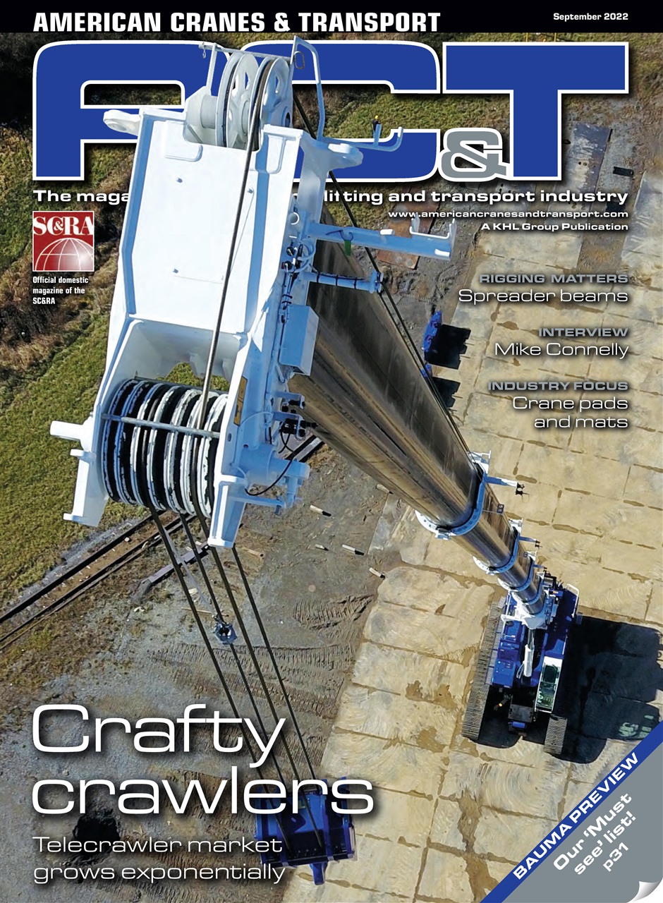 American Cranes & Transport Magazine September 2022 Back Issue