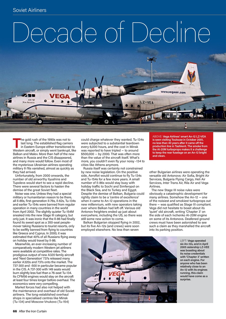 Airliner World Magazine - Soviet Airliners Special Issue