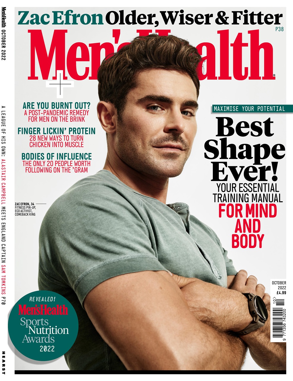 Men's Health Magazine - Oct-22 Subscriptions | Pocketmags