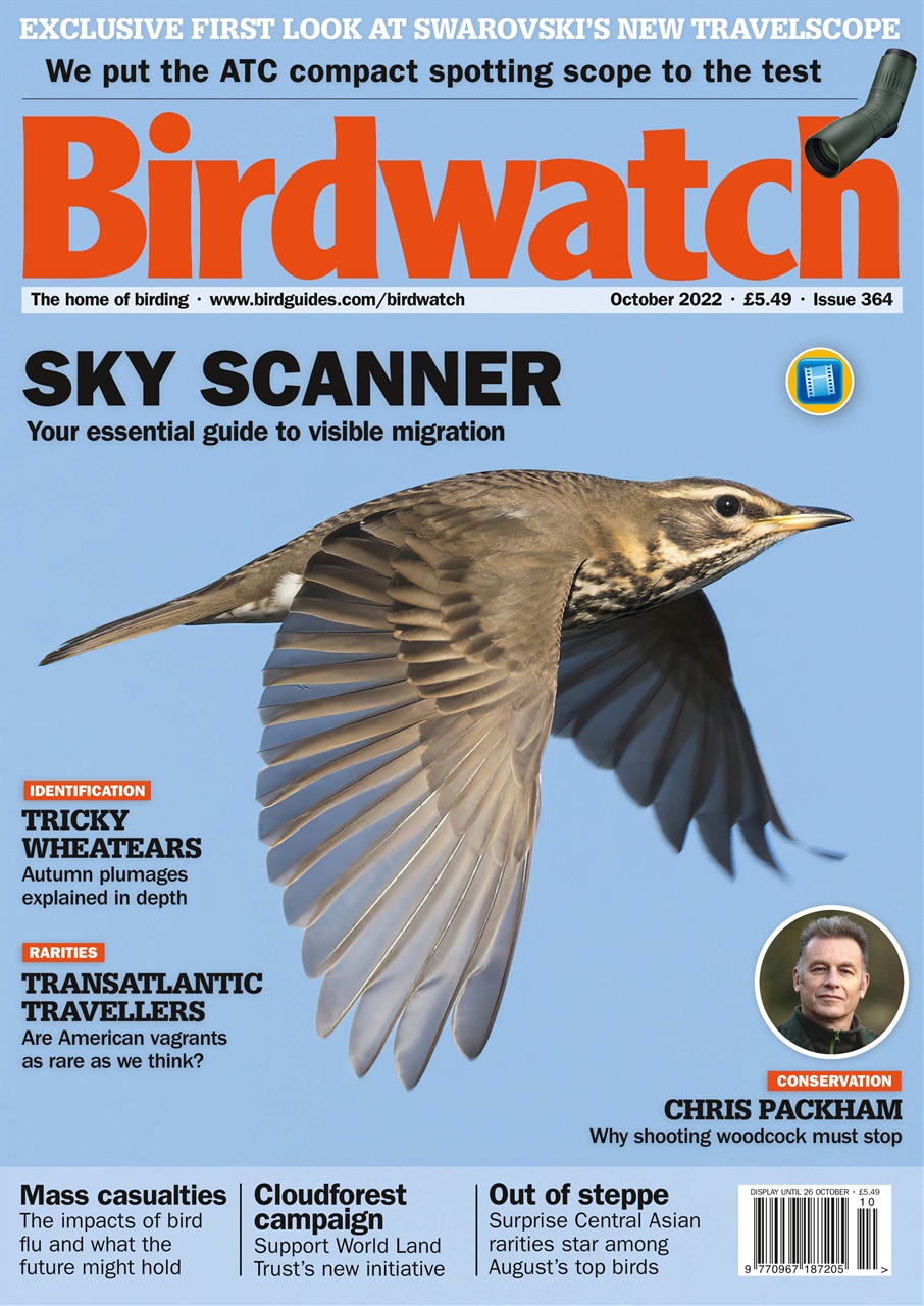 Birdwatch Magazine October 2022 Back Issue