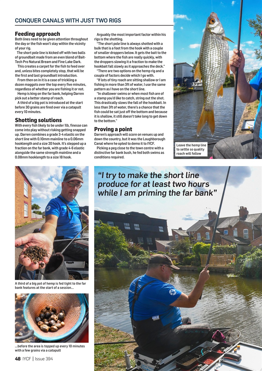 Improve Your Coarse Fishing Magazine 394 Back Issue