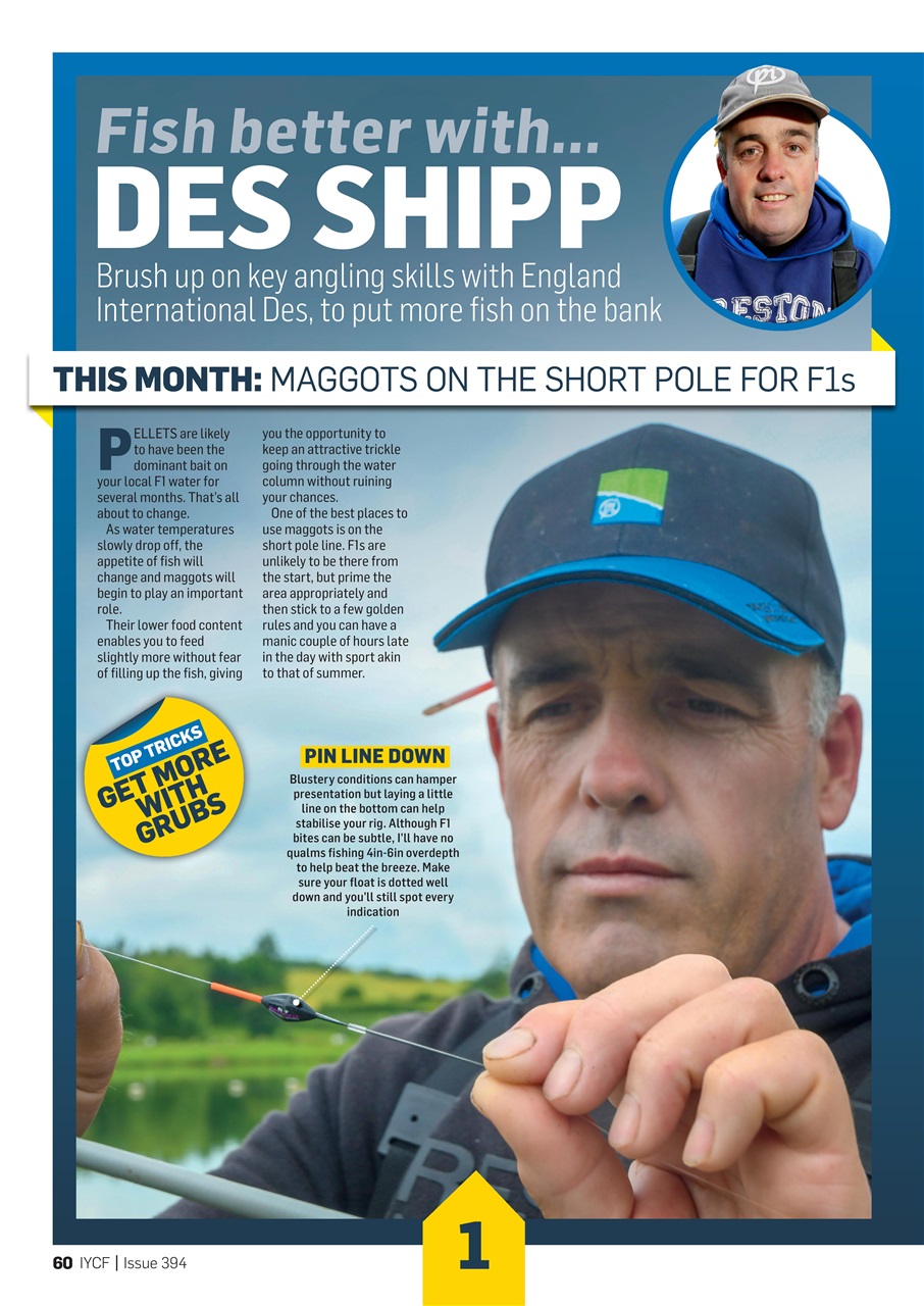 Improve Your Coarse Fishing Magazine 394 Back Issue