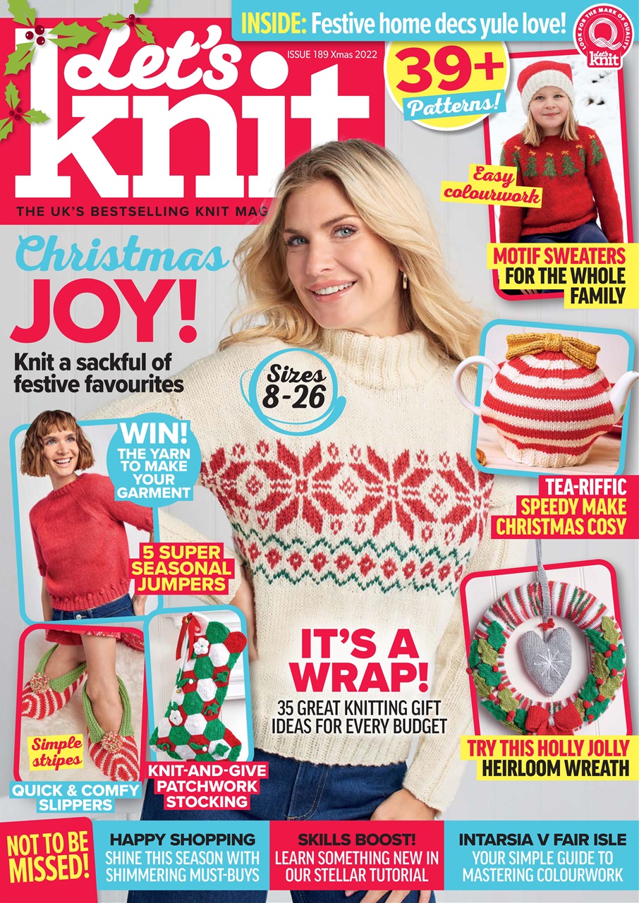 Let's Knit Magazine - Xmas Special 22 Subscriptions | Pocketmags