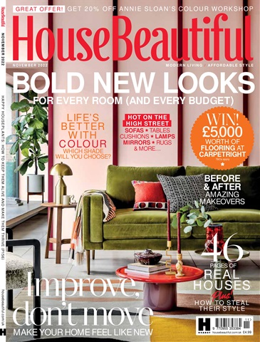 House Beautiful Magazine - Nov-22 Subscriptions | Pocketmags