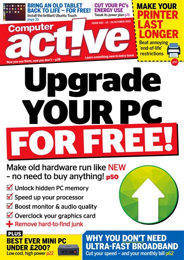 Computer Active Magazine - 642 Back Issue