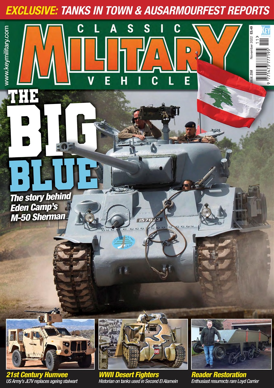 Classic Military Vehicle Magazine - November 2022 Back Issue