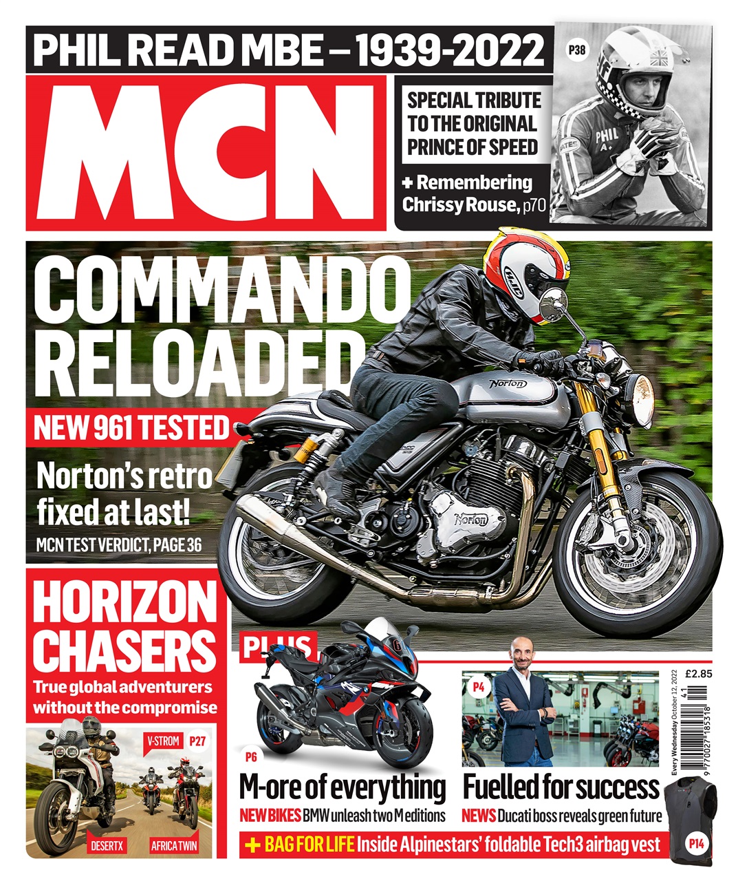 MCN Magazine 12Oct22 Back Issue