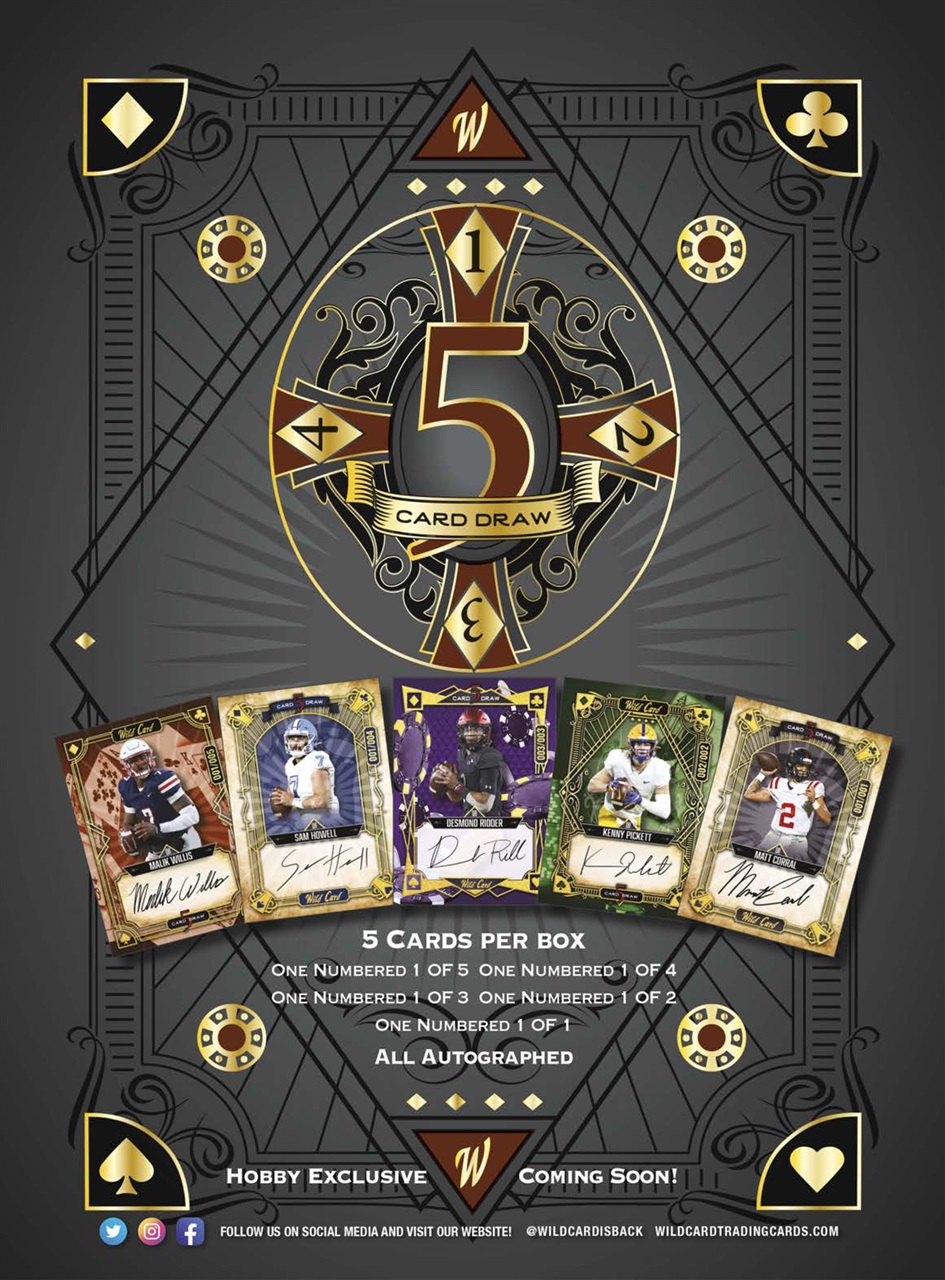 Sports Card Monthly Magazine November 2022 Back Issue